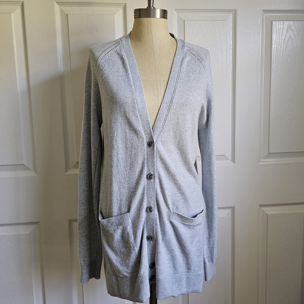 Banana Republic Heather Gray Cardigan